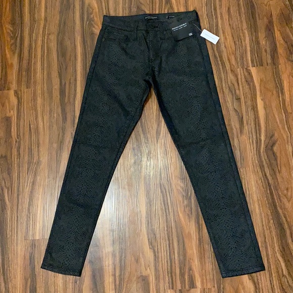 Banana Republic Mid Rise Skinny Snake Print Jean - Picture 4 of 12